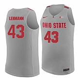 Ohio State Buckeyes #43 Matt Lehmann Gray College Basketball Jersey Dzhi,baseball caps,new era cap wholesale,wholesale hats